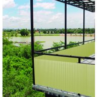 Ovális műanyag nád Litecane PVC bambusz 1x3 m