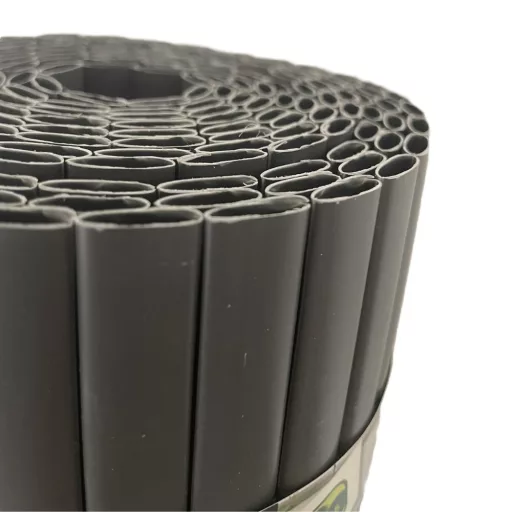Ovális műanyag nád Litecane PVC szürke 1x3 m