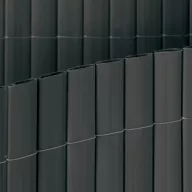 Ovális műanyag nád Litecane PVC szürke 1,5x3 m