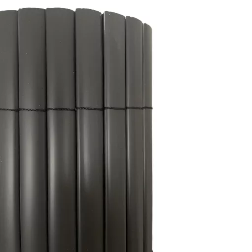 Ovális műanyag nád Litecane PVC szürke 1,5x3 m