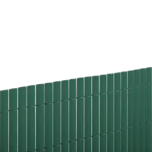 Ovális műanyag nád Litecane PVC zöld 2x3 m