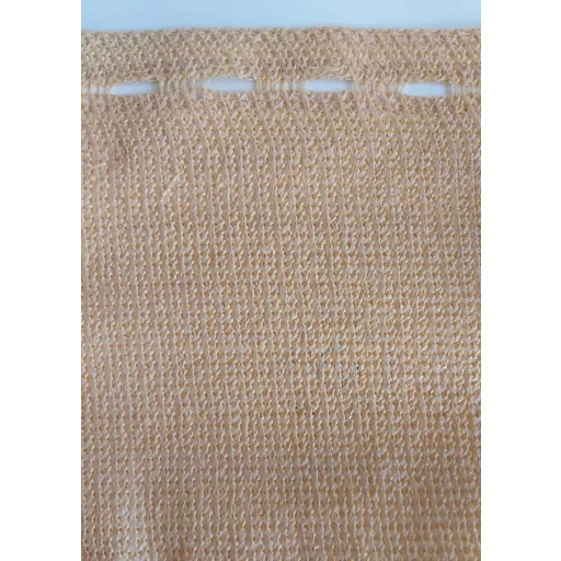 Kerítés háló gomblyukakkal Recynet homok 1,5x50 m