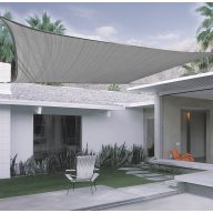 SUNNET KIT ■ szőtt napvitorla szürke 3,6 x 3,6 m