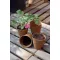 Tőzegcserép "Growing Pots" 6 cm átmérő 24 db natur