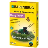   Grass seed Happy Lawn® - Grass seed mix with flower seeds Barenbrug 500 g