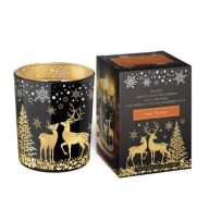   Illatgyertya-Prémium, szójaviaszból Warm Evening Hot Punch 200 g