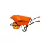 Wheelbarrow for landscaping Plantools Pro 250