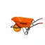 Wheelbarrow for landscaping Plantools Pro 250