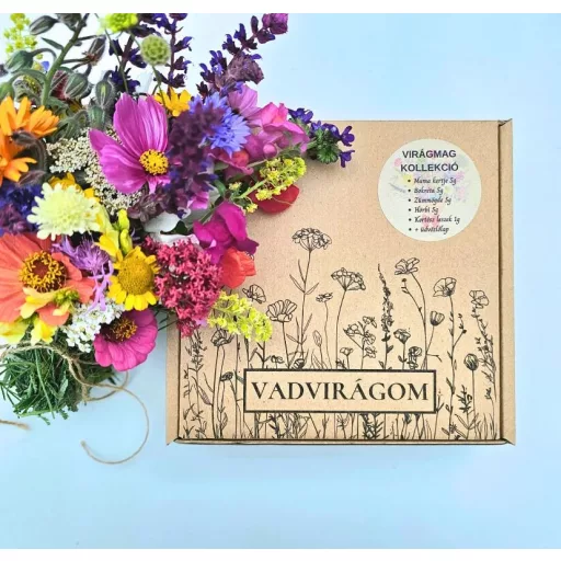 Vadvirágom ajándékdoboz-nagy (5 tasak mag/21 g)