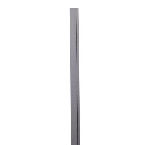 U-alakú lezáró profil Vimet LOP nádkerítéshez 150x3,5x1 cm szürke