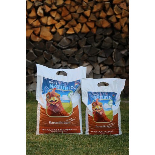 BIO-Fer Natur granulált baromfitrágya 4-2-3+6Ca 5 kg