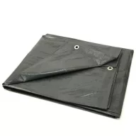 Ponyva 4x6m vastag szürke 120g/m2