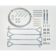 Polikarbonát üvegház rögzítő rendszer Palram-Canopia