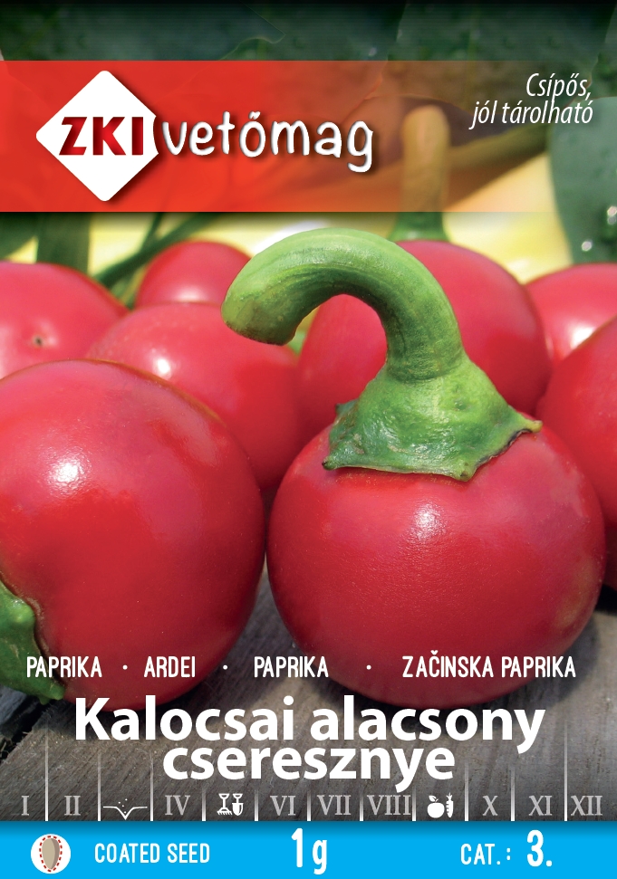 Cherry peppers Kalocsai low cherry 1g ZKI