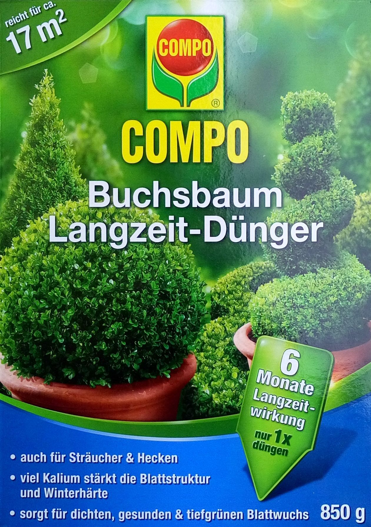 Compo long-acting bucus/evergreen food 850 g