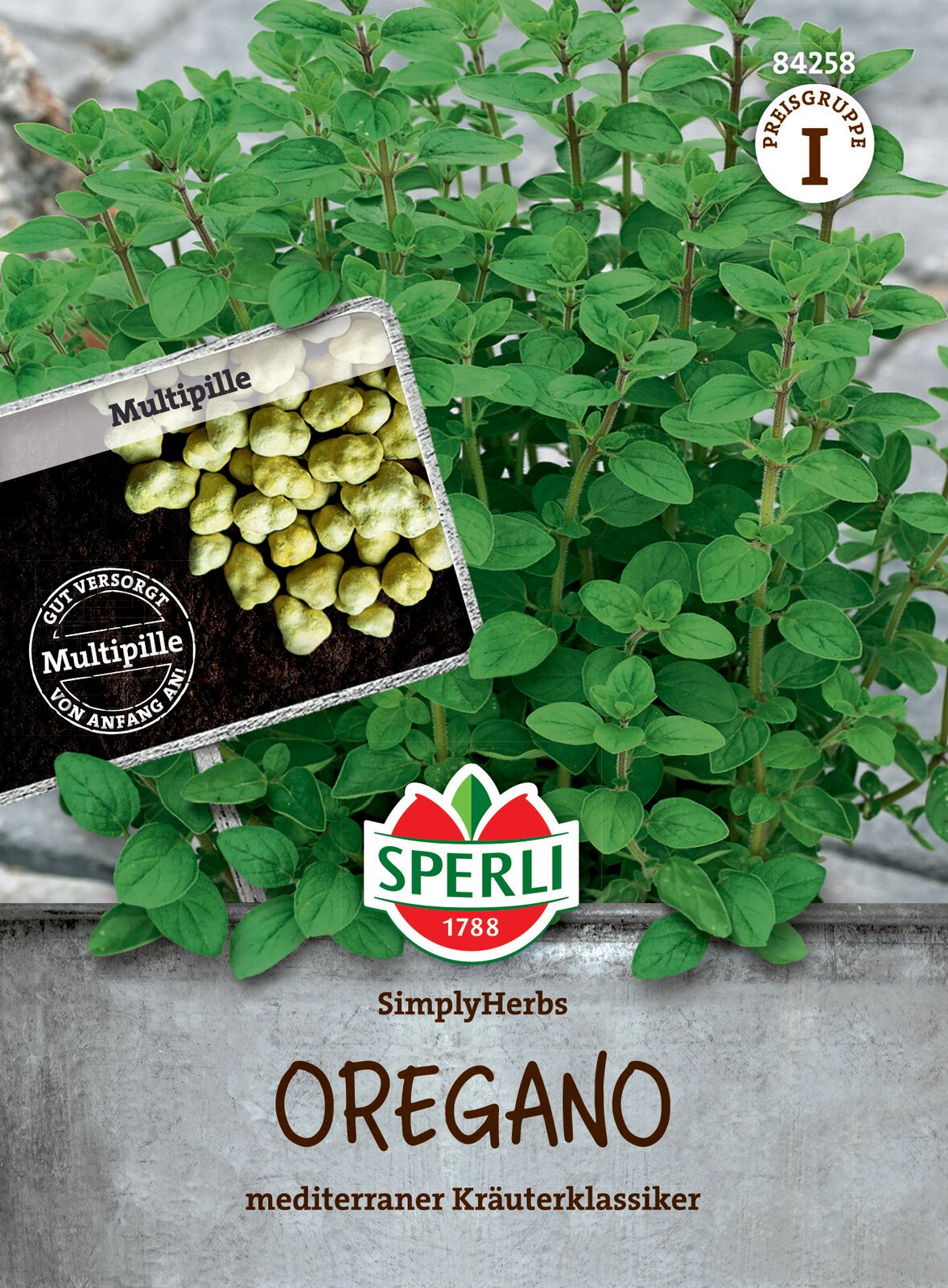 Oregano Trio Drained Seed Simply Herbs 15 seeds Sperli