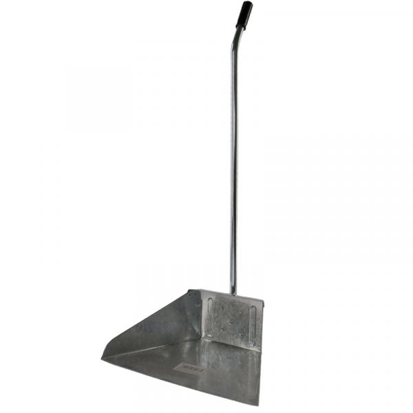 Street dustbins with galvanized metal handle