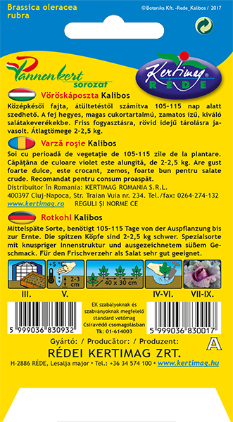 Red cabbage Kalibos 2 g