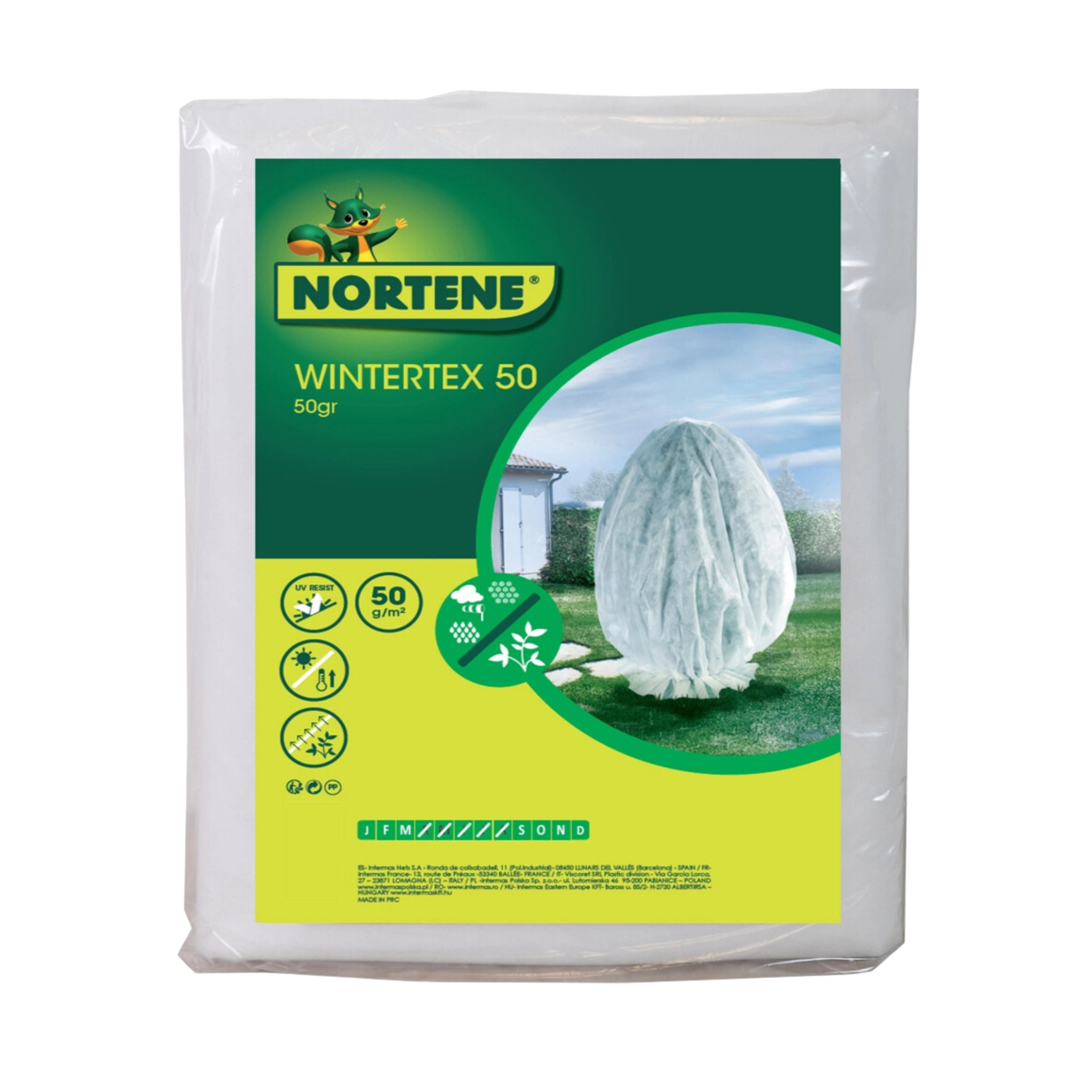 Átteleltető filc Wintertex 50 50g/m2 1,6x10 m