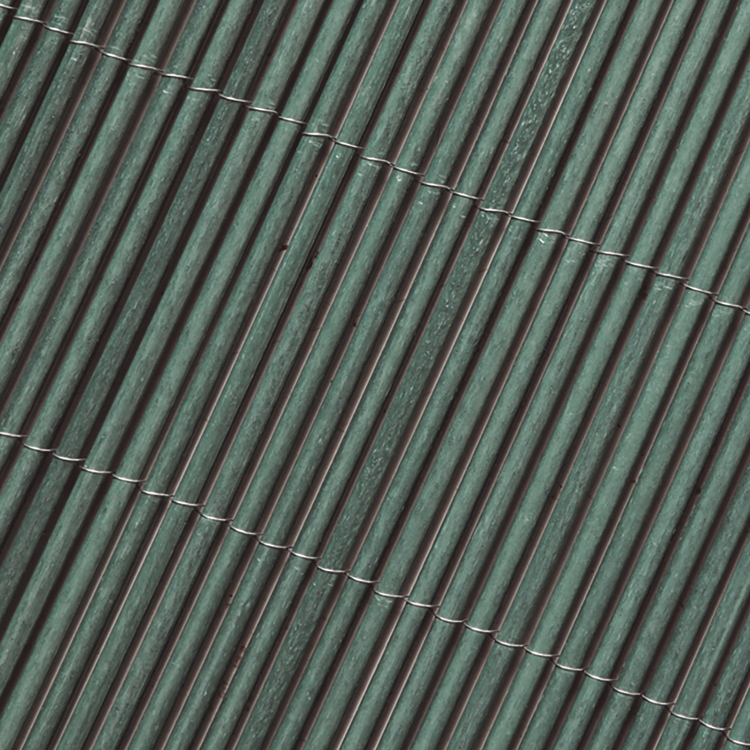 Synthetic cane braid with natural effect VIMET LOP green 2x3 m