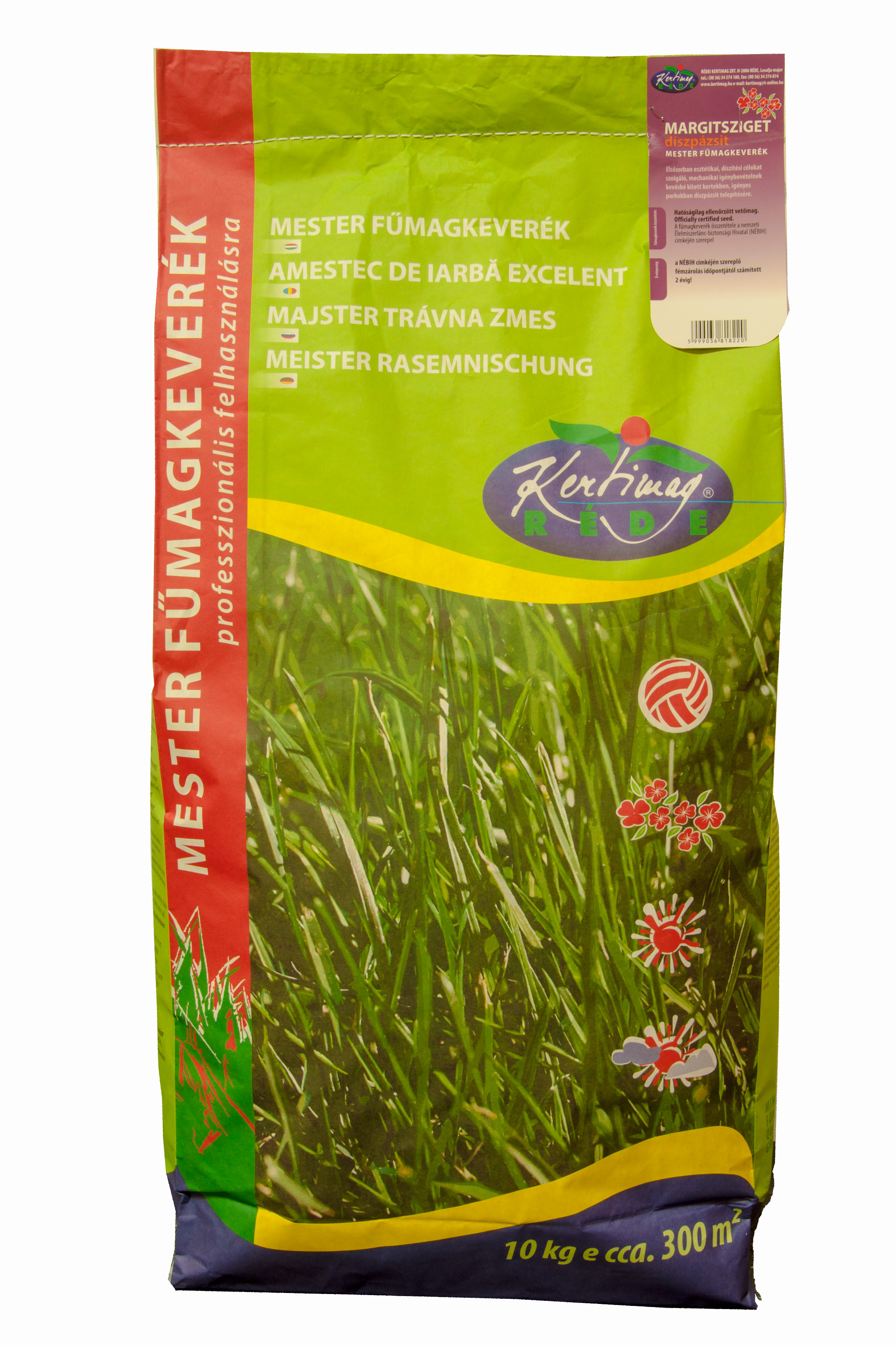 Grass seed Margitsziget mixture (Master Grass Seed Mixture) 10 kg