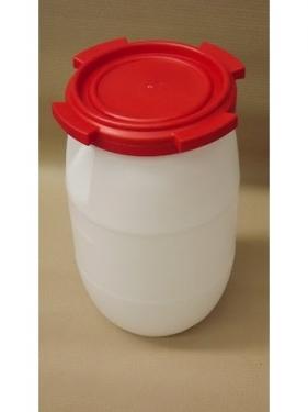 Drum with threaded lid 60 l