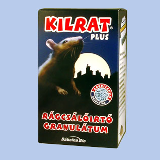 Kilrat Plus rágcsálóirtó granulátum 2x75 g