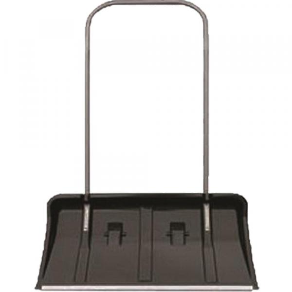 Wheeled snow plough 78.5 cm with aluminium edge protectors