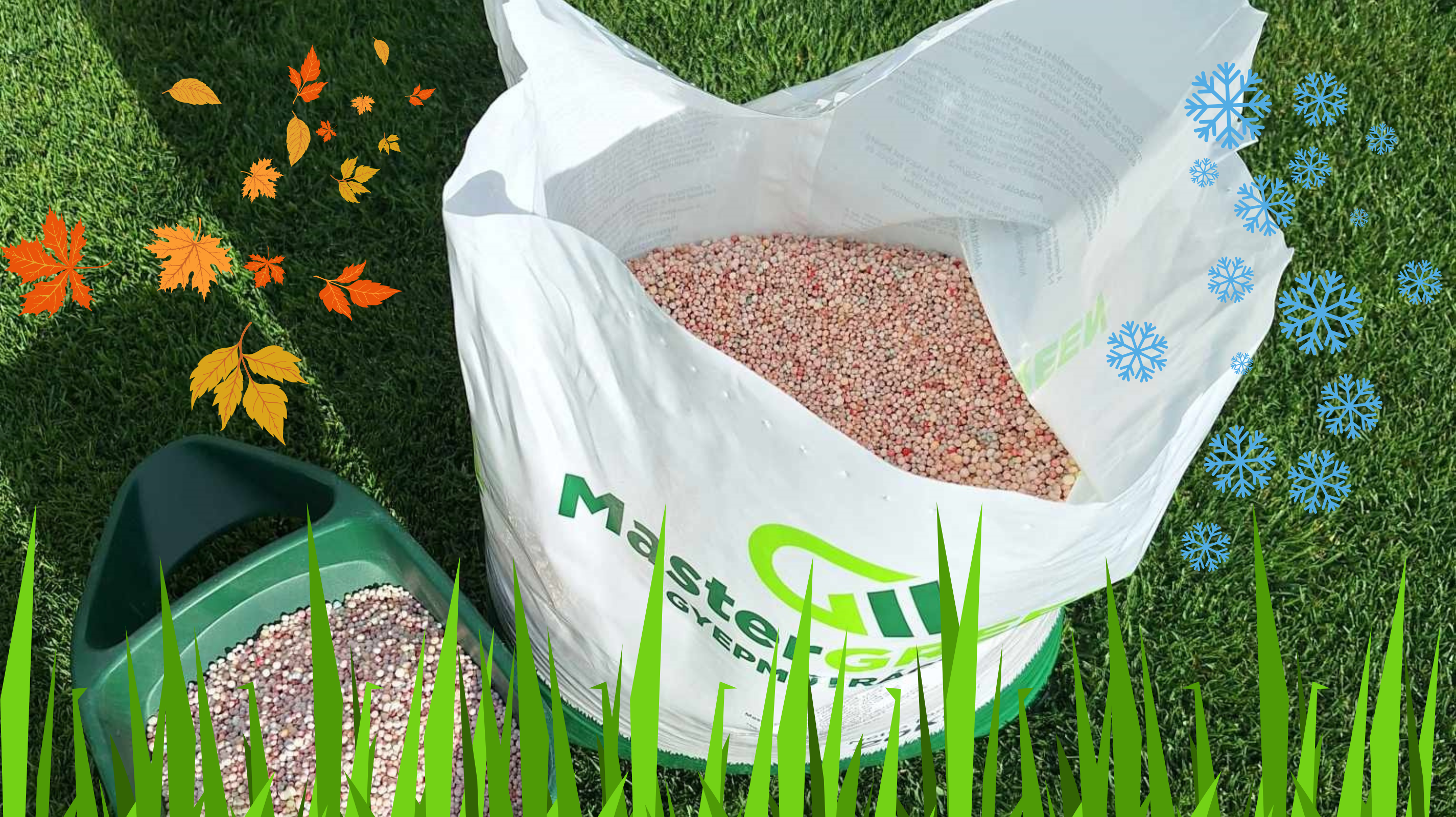 Így készítsd fel gyepet a télre MasterGreen-nel