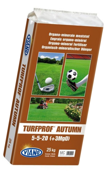 Viano Turfprof Autumn szerves gyeptáp 5-5-20 25 kg