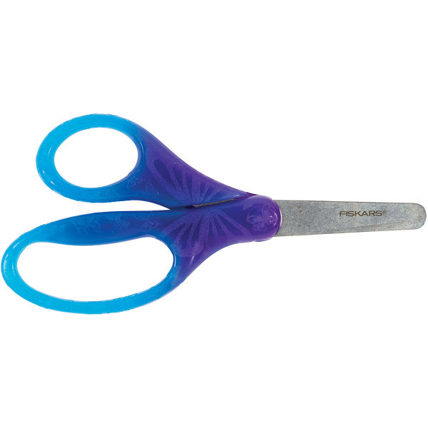 Fiskars children's scissors, blue/purple, 12 cm