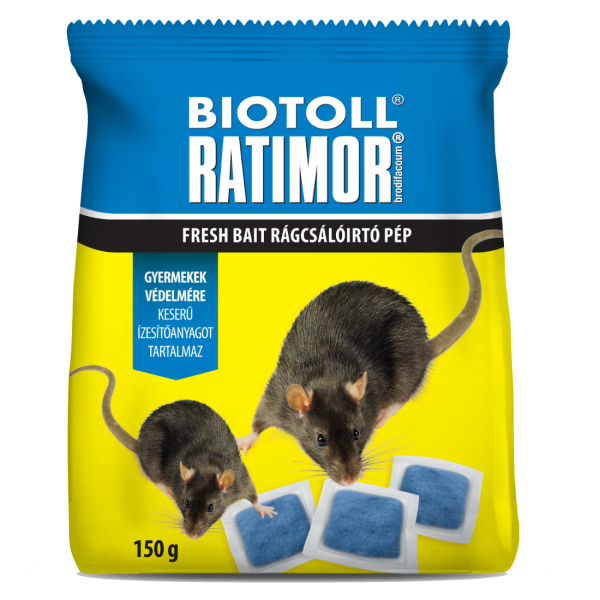 Biotoll Ratimor pép (kék) 150 g