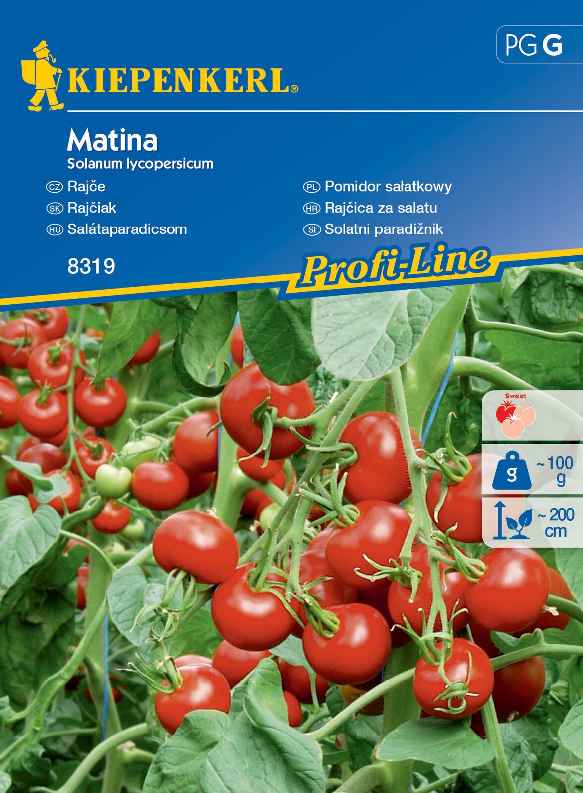 Salátaparadicsom Matina Kiepenkerl kb. 35 db mag