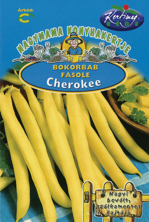 Sárgahüvelyű Bokorbab Cherokee 50 g