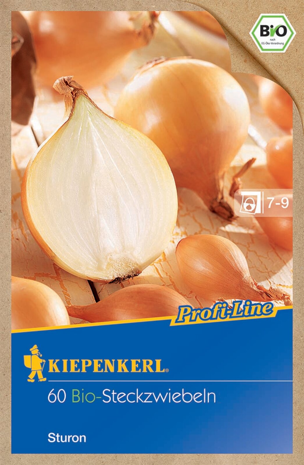 Dughagyma organic onions Sturon Kiepenkerl 60 pcs