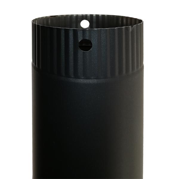 Smoke tube black 250 mm diameter: 120 mm