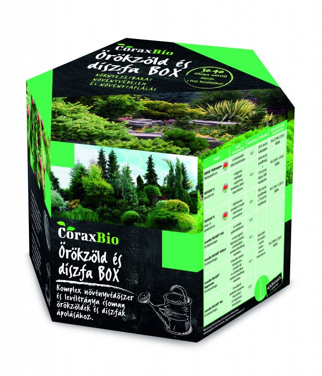 CoraxBio Örökzöld és díszfa Box