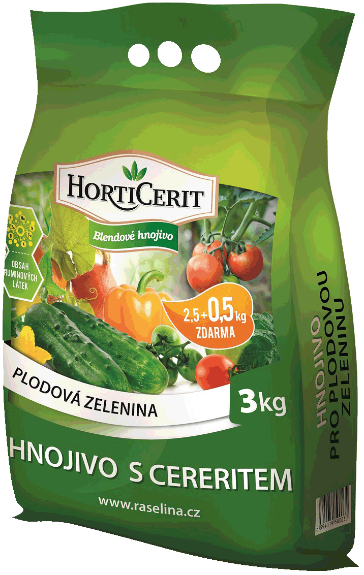 Granulált műtrágya (Horticerit) Gyümölcs-Zöldség 3 kg