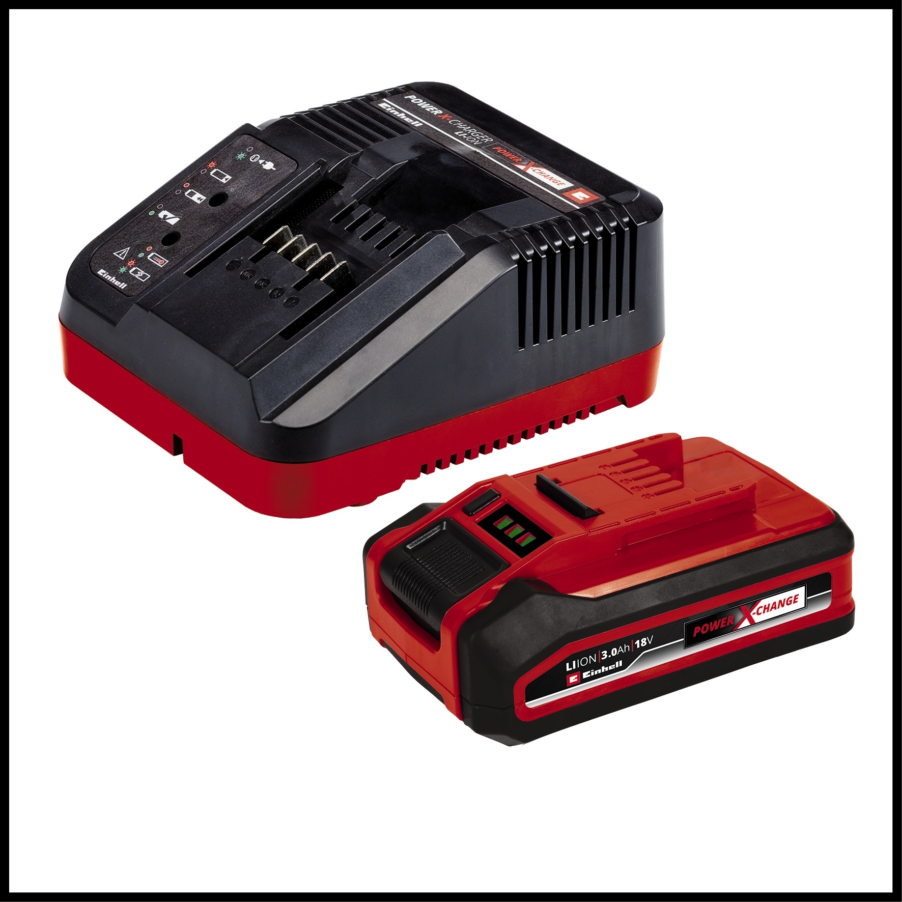 Einhell Akkumulátoros ágvágó és sövénynyíró GE-HC 18 Li T Kit (1x3,0Ah)