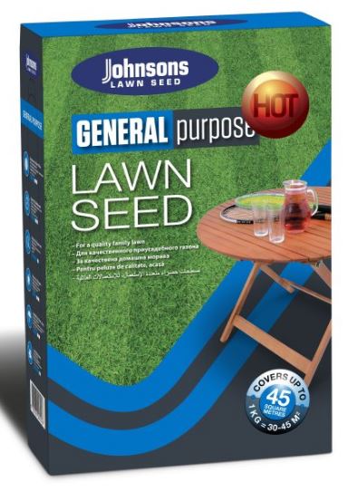 Grass seed Johnsons General park mix 1 kg