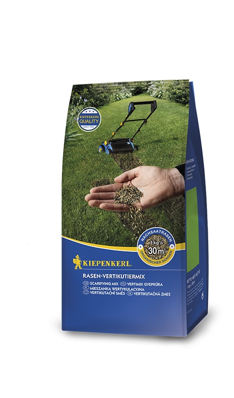 Verti-Mix post-emergence lawn fertilizer + grass seed mix 1 kg Kiepenkerl