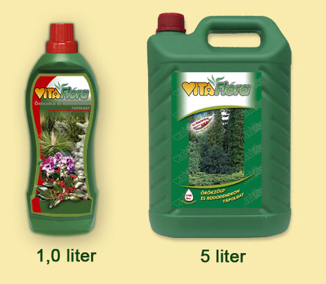 Vitaflor nutrient solution for evergreen and rhododendron 1 l