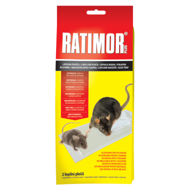 Ratimor plus kártevőragasztó lap 2 db-os