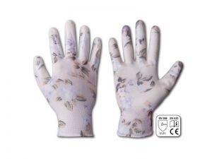 Garden gloves Nitrox flowers size 6