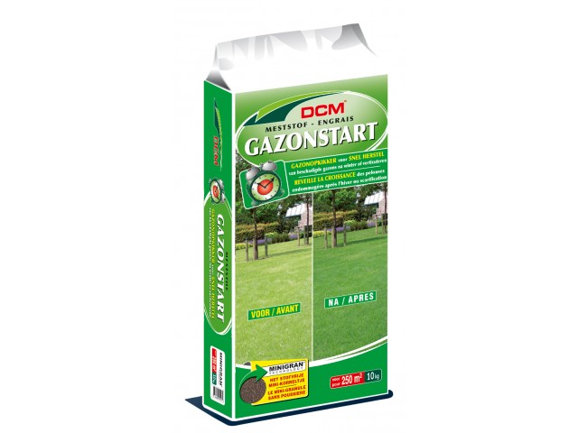 DCM Spring starter and maintenance lawn manure (12-3-3 45% organic matter) 10 kg