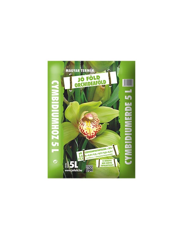 Orchideaföld Cymbidiumhoz Jó-Föld 5 l
