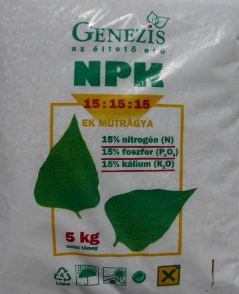 NPK 15-15-15 fertiliser 5 kg