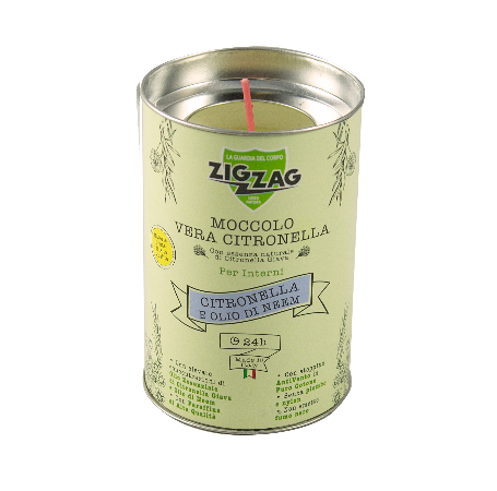 Zig-Zag citronella candle 24 hours