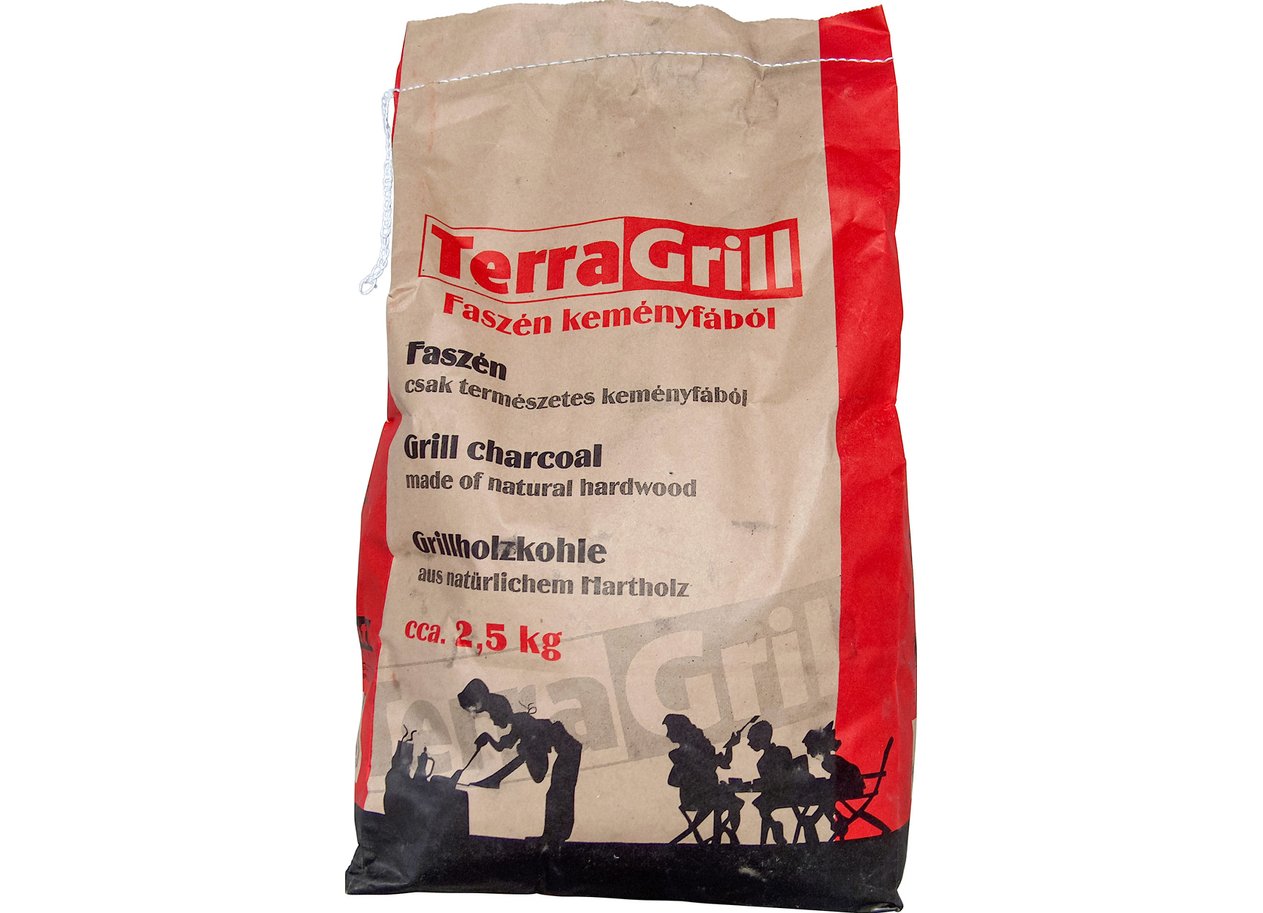 Charcoal hardwood Terragrill approx. 2,5 kg