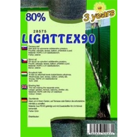 Fence mesh LIGHTTEX90 1X10 m green 80%